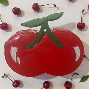 Cherry Red Crossbody | Fashion Women's Bag Shaped Like Cherries. New